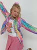 Lola And The Boys - Kaleidoscope Sequin Bomber Jacket