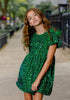 Lola And The Boys - Emerald Shimmer Party Dress