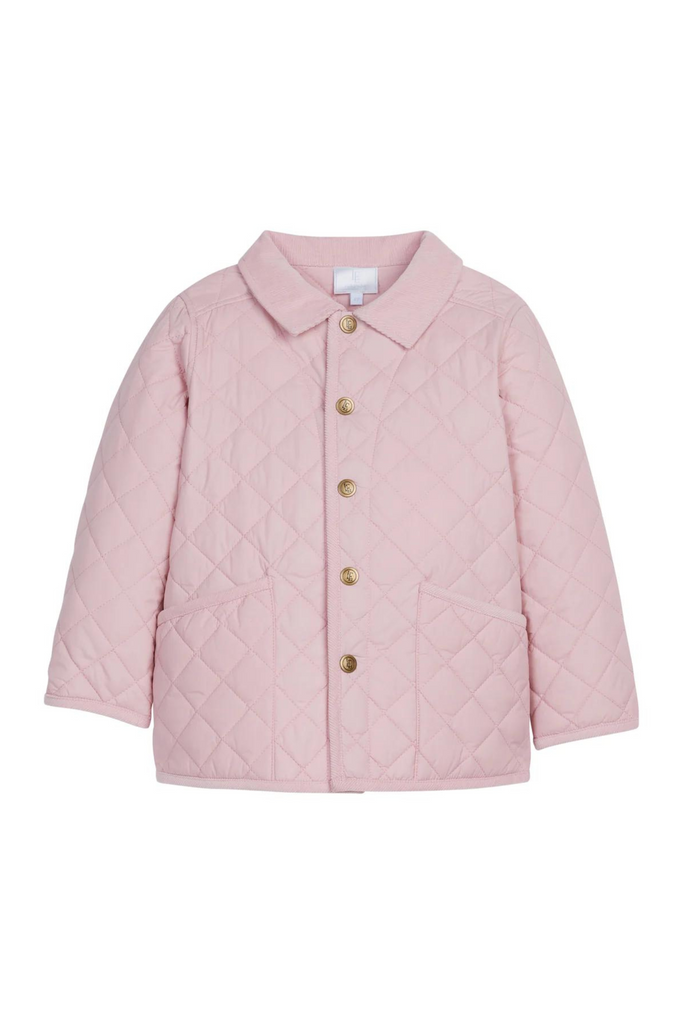 Little English - Classic Pink Quilted Jacket