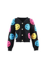 Lola And The Boys  - Happy Emoji Cardigan