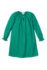 Petite Plume - Green Flannel Delphine Nightgown