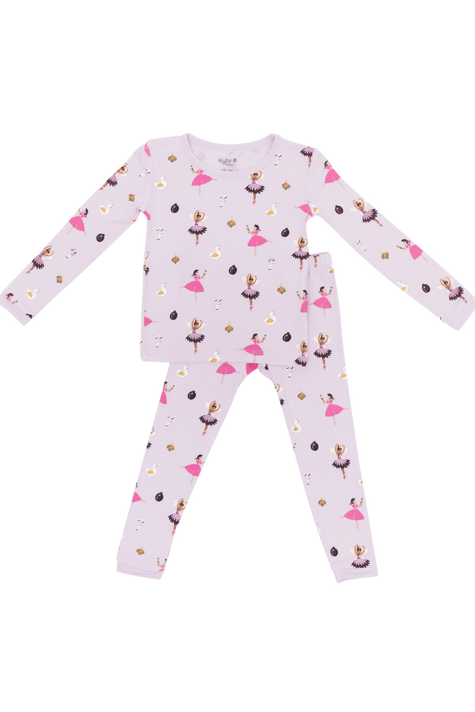 Kyte Baby - Sugar Plum Long Sleeve Pajamas