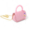 Pearl Handle Charm Handbag