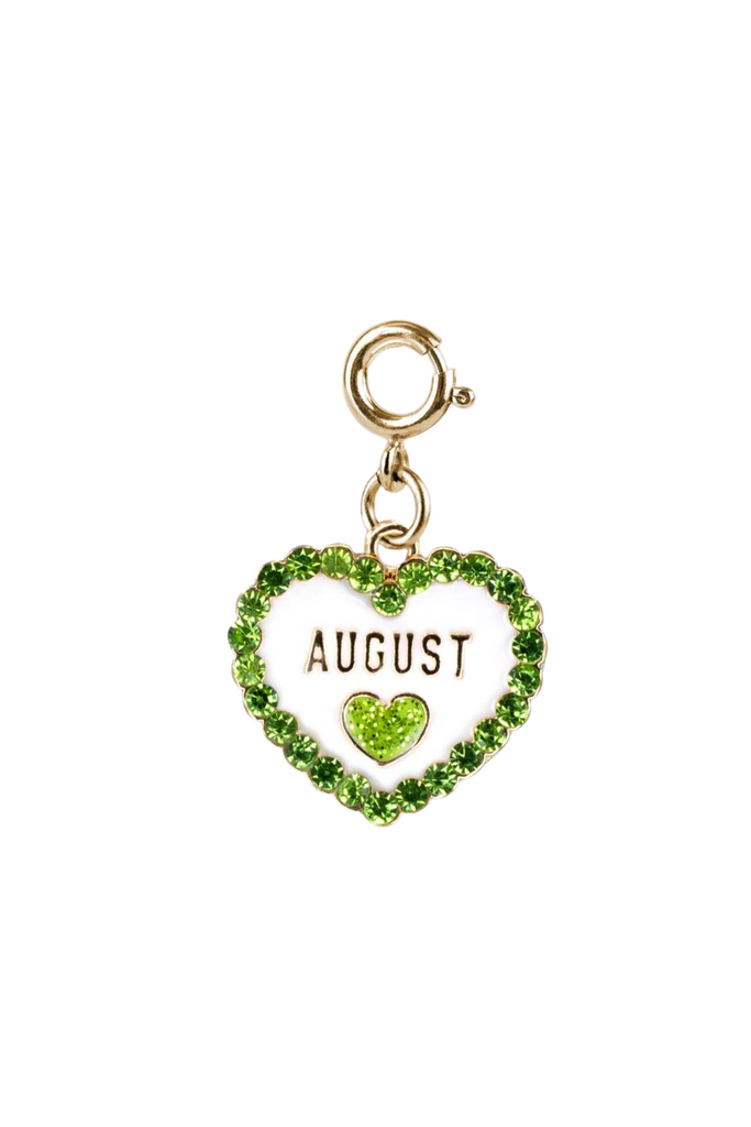 Gold August Birthstone Charm