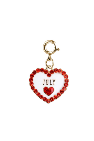 Gold July Birthstone Charm