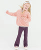 Ruffle Butts - French Rose Pink Fleece Quarter Zip Pullover