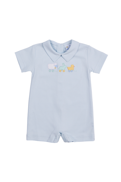 Florence Eiseman - Bunny Chick & Lamb Knit Shortall