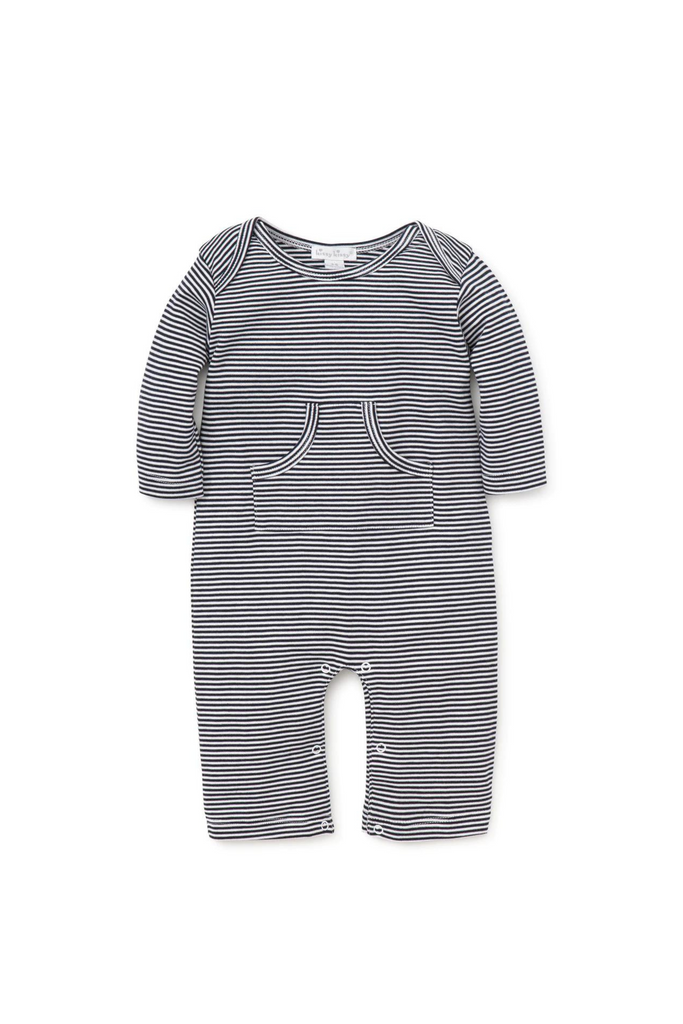 Kissy Kissy - Navy Striped Playsuit