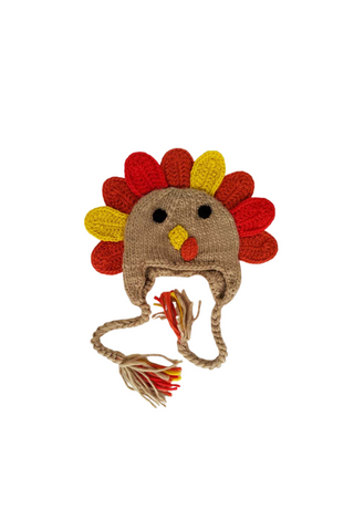 Huggalugs - Turkey Earflap Beanie