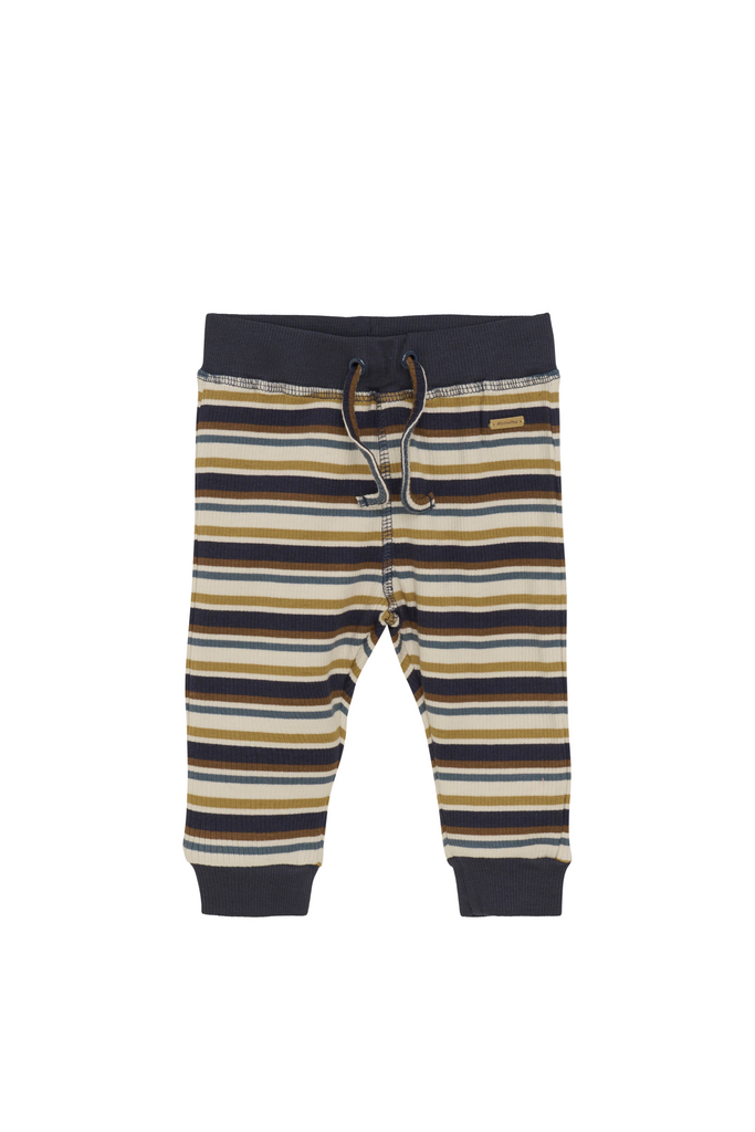 Robo - Parisian Night Striped Rib Pants