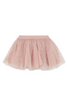 Blush Pleated Tulle Skirt