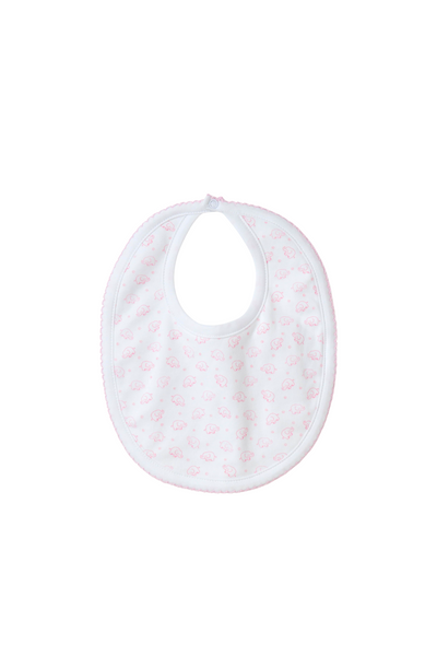 Kissy Kissy - Ele-Fun Pink Bib