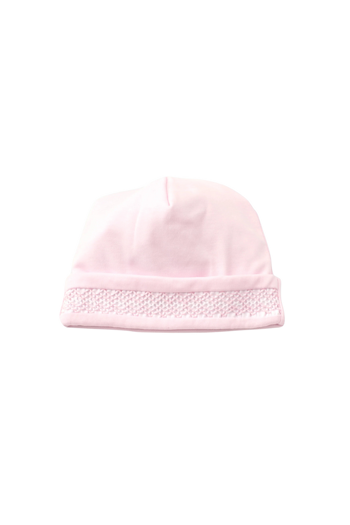 Kissy Kissy - Pink Charmed Smocked Hat