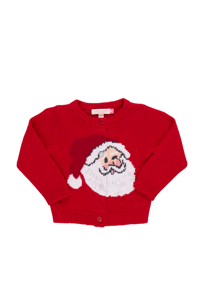 Pink Chicken - Red Santa Maude Sweater