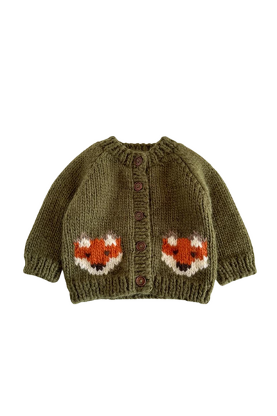 Figgy Friends - Fox Cardigan