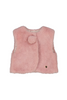 Pink Petal Fur Vest