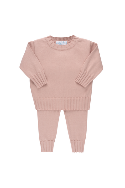 Feltman Brothers - Dark Pink Remi Ribbed Knit Set