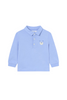 Blue Bear Applique Polo Shirt