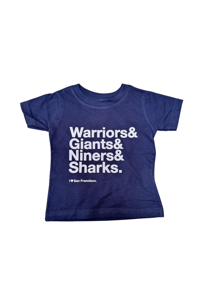 Bay Area Sports Infant Tee - Navy