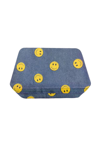 Denim Smile Compact Jewelry Box