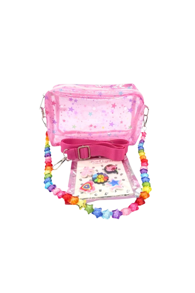 Charm Pack Rainbow Star Clear Bag