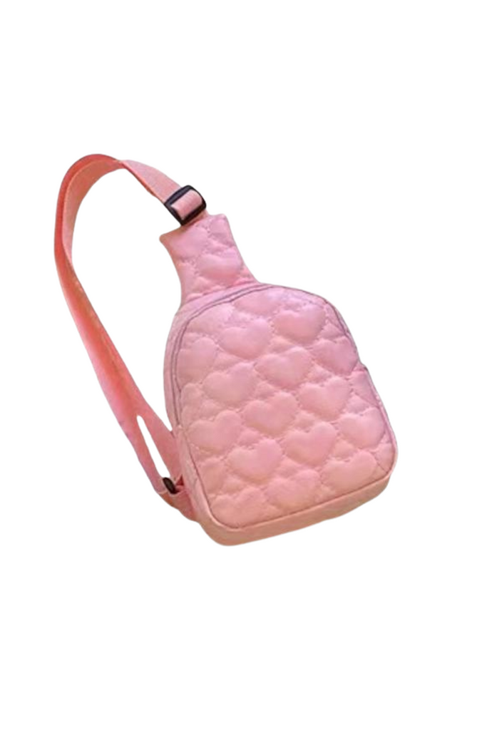 Happy Hearts Mini Sling Crossbody Bag