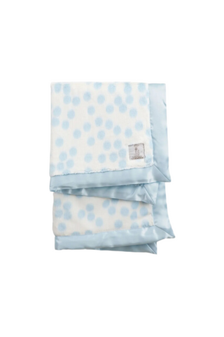 Little Giraffe Luxe Confetti Blanket - Blue