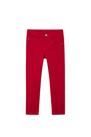 Basic Red Slim Fit Pant