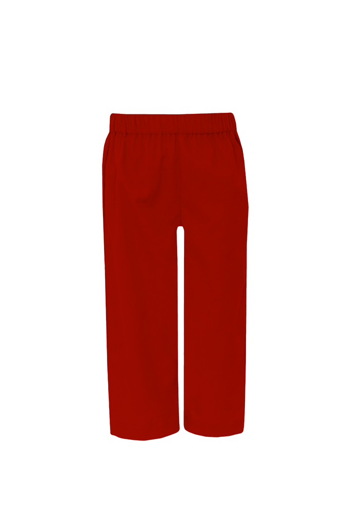 Claire & Charlie - Red Corduroy Pants