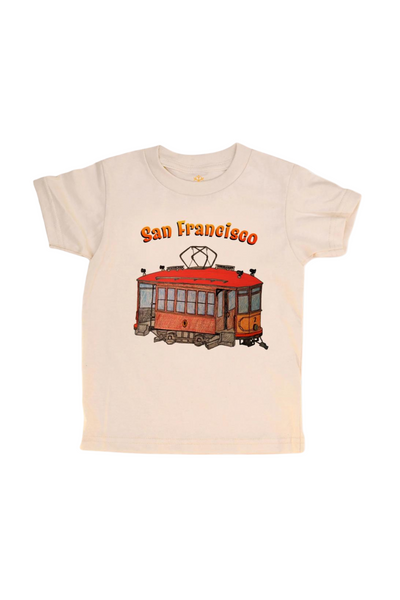 Orangeheat - Natural San Francisco Street Car T-Shirt