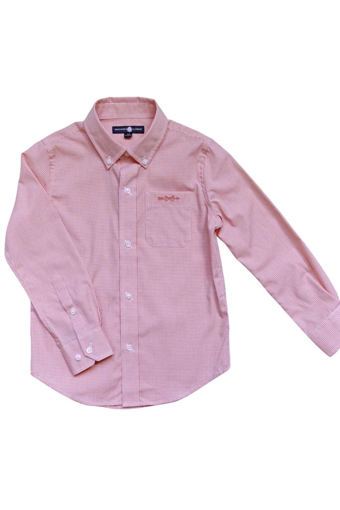 Palm Beach Pink Button Down