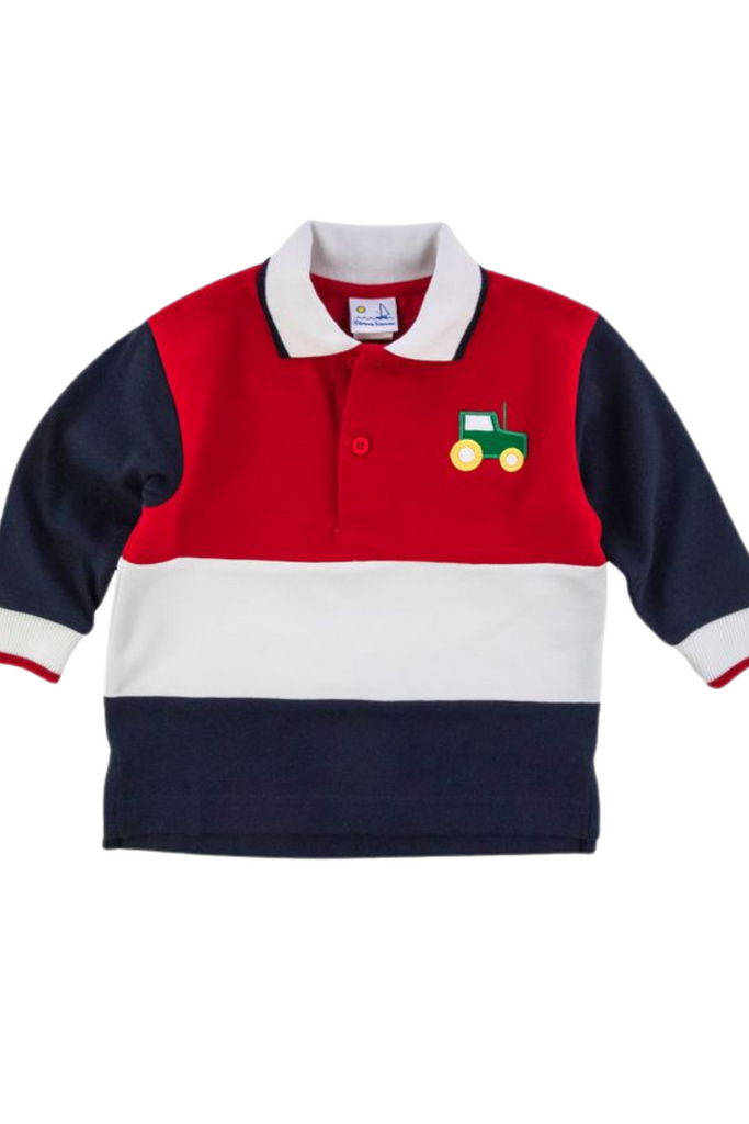 Florence Eiseman - Tractor Pique Knit Polo