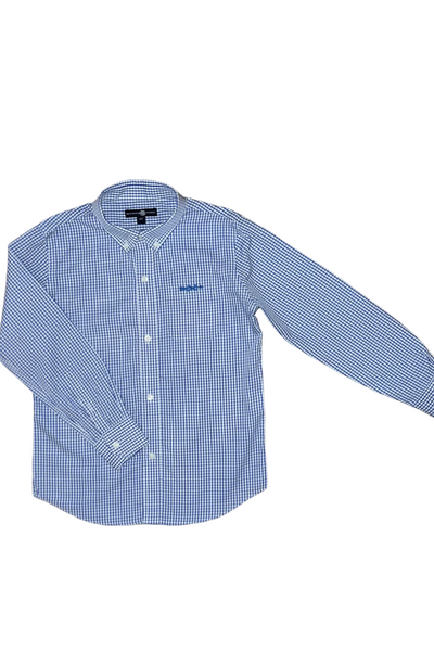 Battery Blue Bowen Arrow Button Down