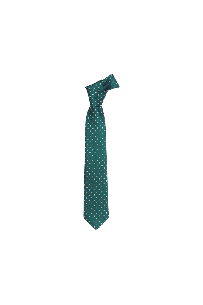 Little English - Hunter Green Pattern Tie