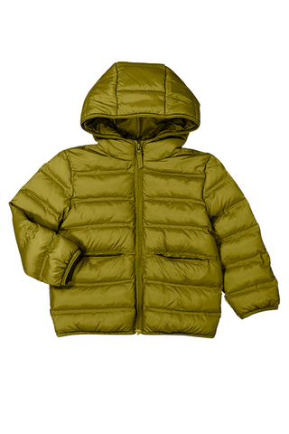 Green Pesto Ultralight Coat