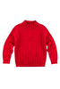 Florence Eiseman - Red Cable Knit Sweater