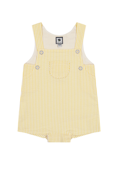 George Yellow Seersucker Romper