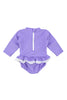 Bows Rash Guard Onesie Swimwear