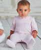 Kissy Kissy - Pink Charmed Smock Footie