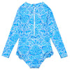 Snapper Rock - Santorini Blue Surf Suit