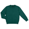 Basic Green Cotton Sweater