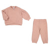 2 Piece Padded Tracksuit - Blush Pink