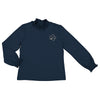 Navy Mock Turtleneck