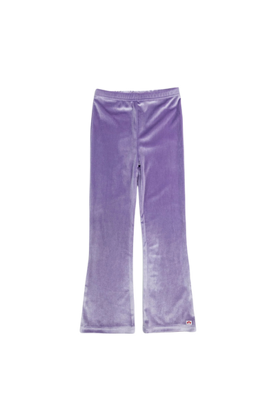 Appaman - Lavender Velvet Flared Leggings