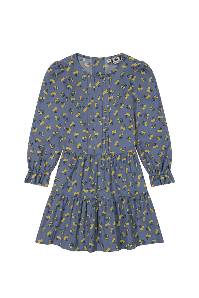 Poppy Dropwaist Yellow Floral Dress (7-16)