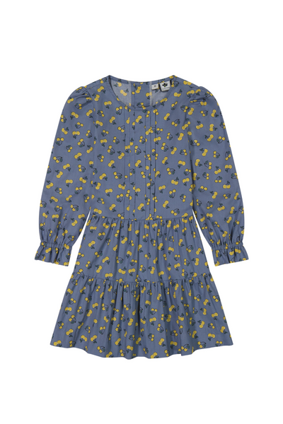 Poppy Dropwaist Yellow Floral Dress (7-16)