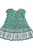 Pink Chicken - Green Garden Floral Adele Dress