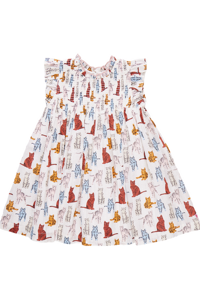 Pink Chicken - Tabby Cats Stevie Dress