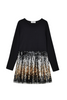 Molly Bracken - Black Ombre Knitted Dress