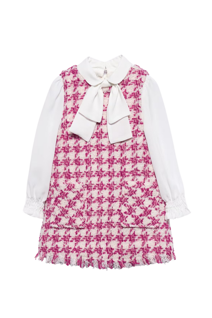 Blackcurrant Pinafore Dress Set